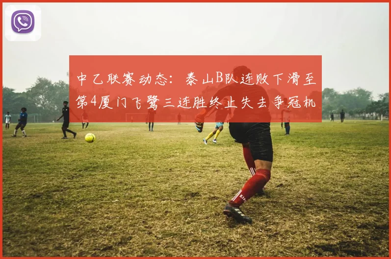 中乙联赛动态：泰山B队连败下滑至第4厦门飞鹭三连胜终止失去争冠机会